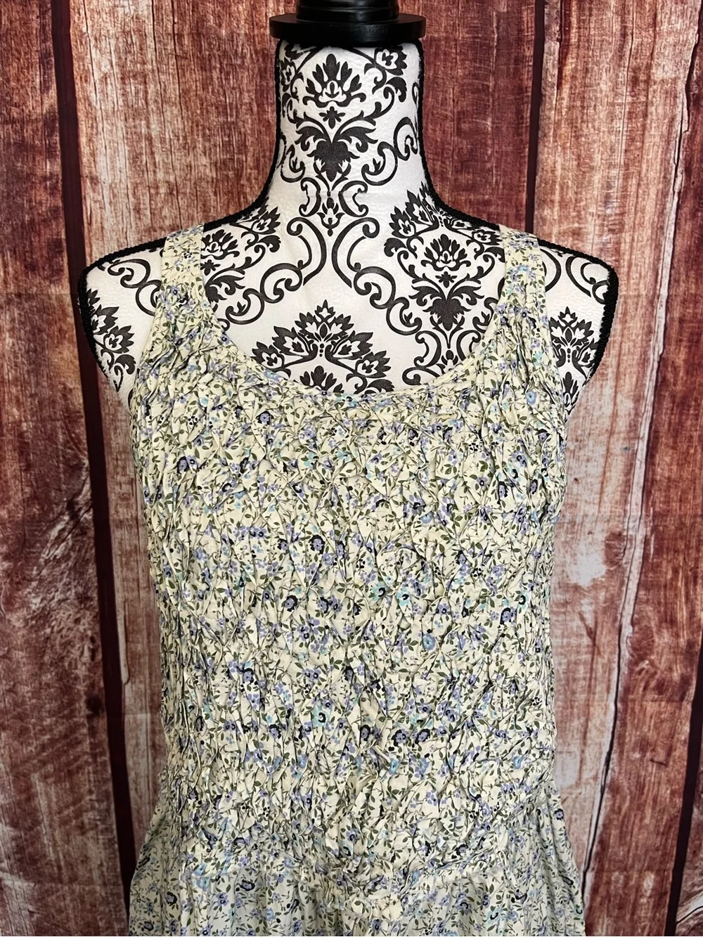Free People | NWT Floral Cross-Back Sundress - Picture 4 of 14